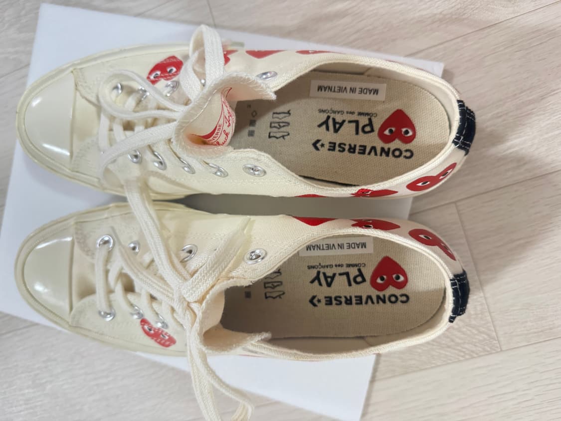 꼼데가르송 컨버스 상품이미지1