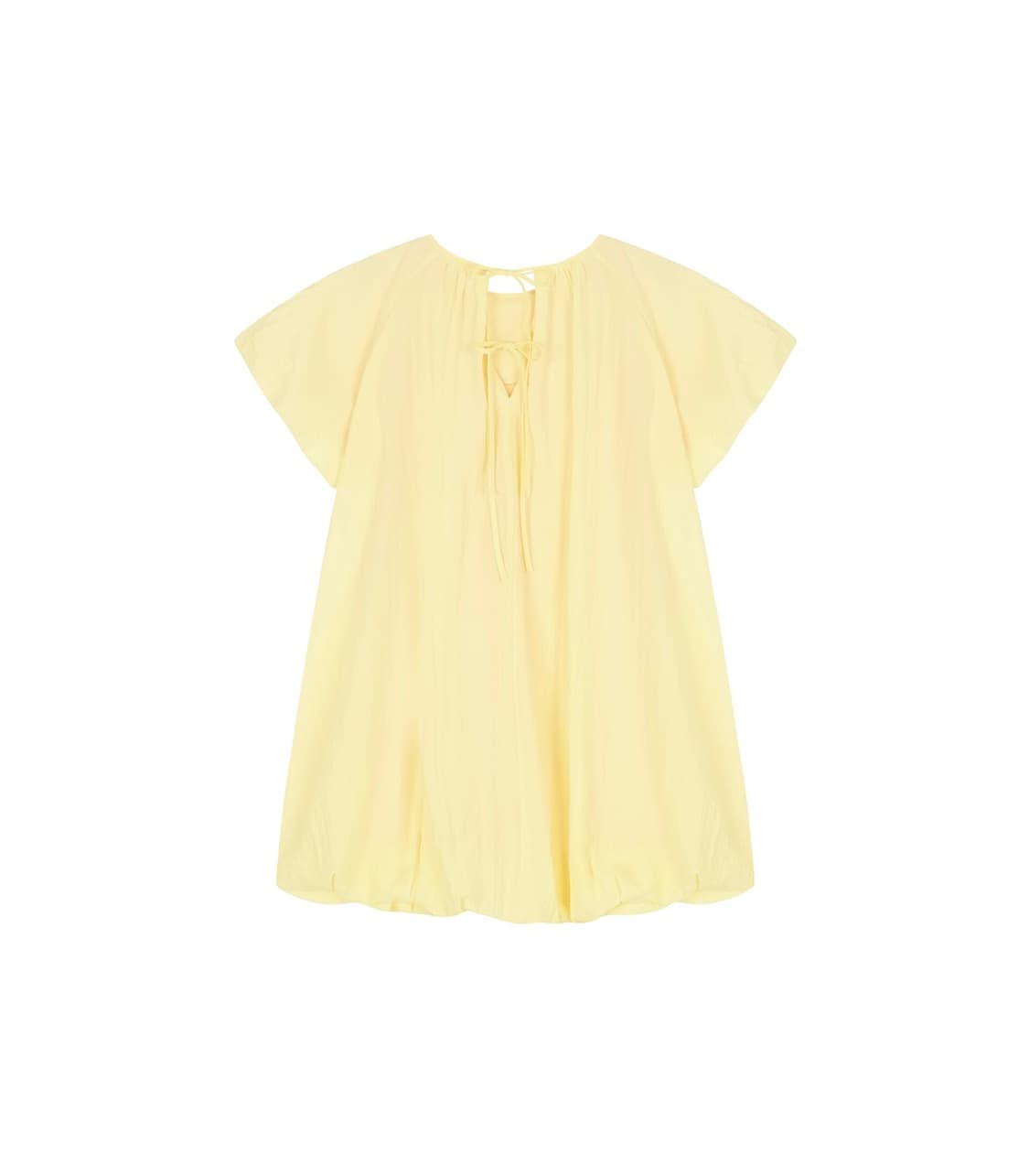 Cosmoss volume mini dress (lemon)  상품이미지2