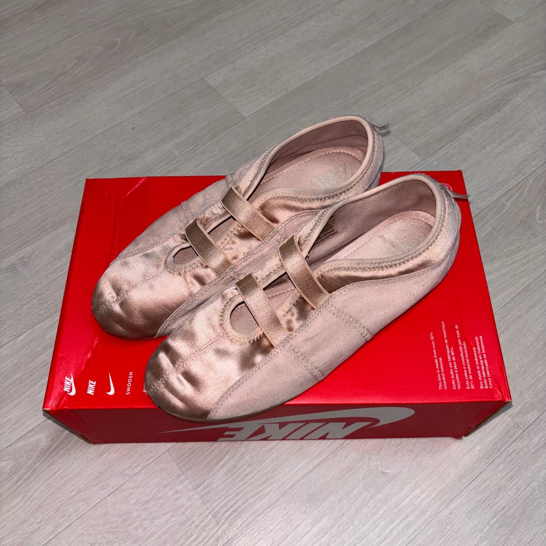 자라 새틴 스포츠 발레리나 슈즈 38 상품이미지3