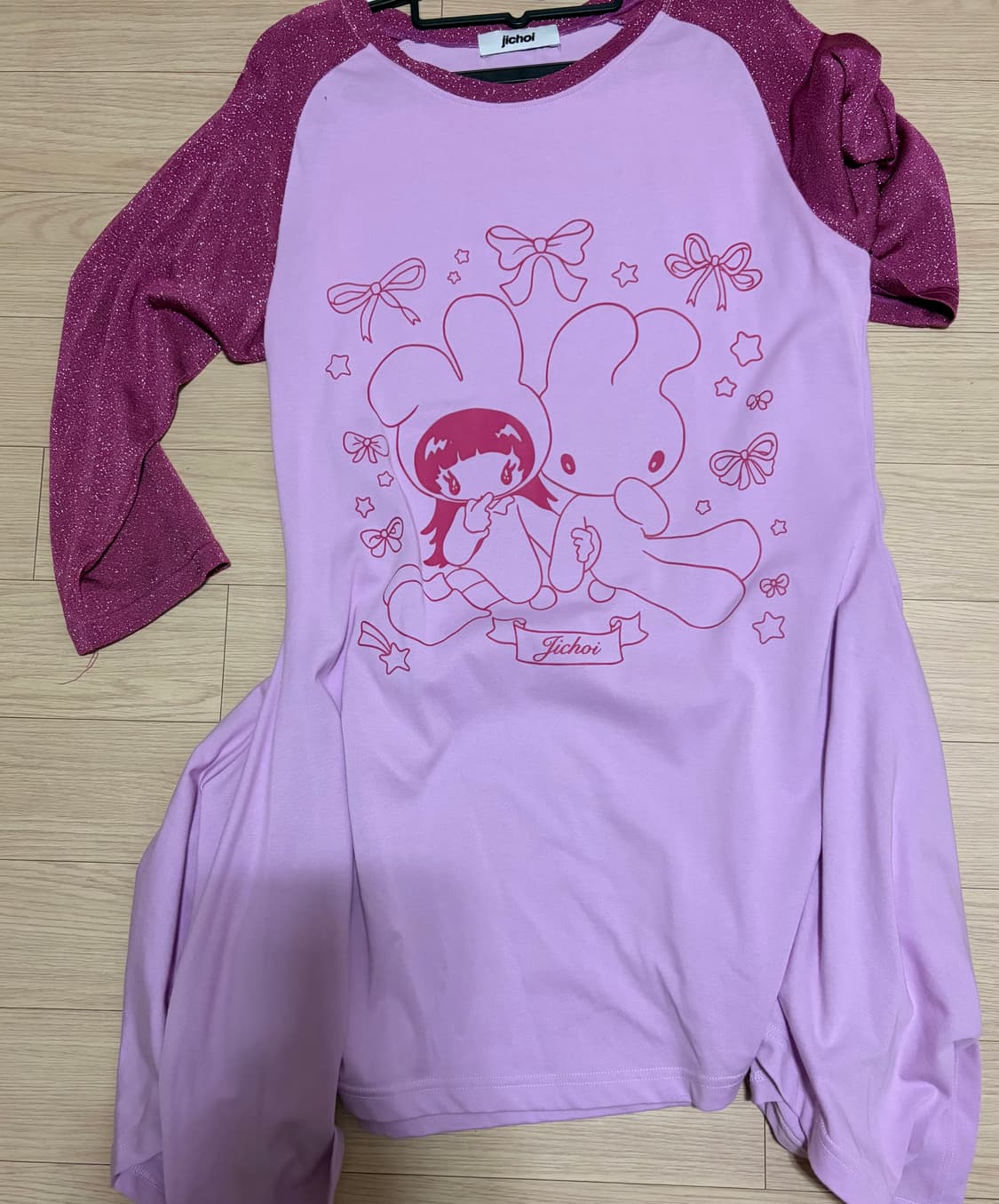 지초이 - FLARED RAGLAN T-DRESS 3사이즈 상품이미지2