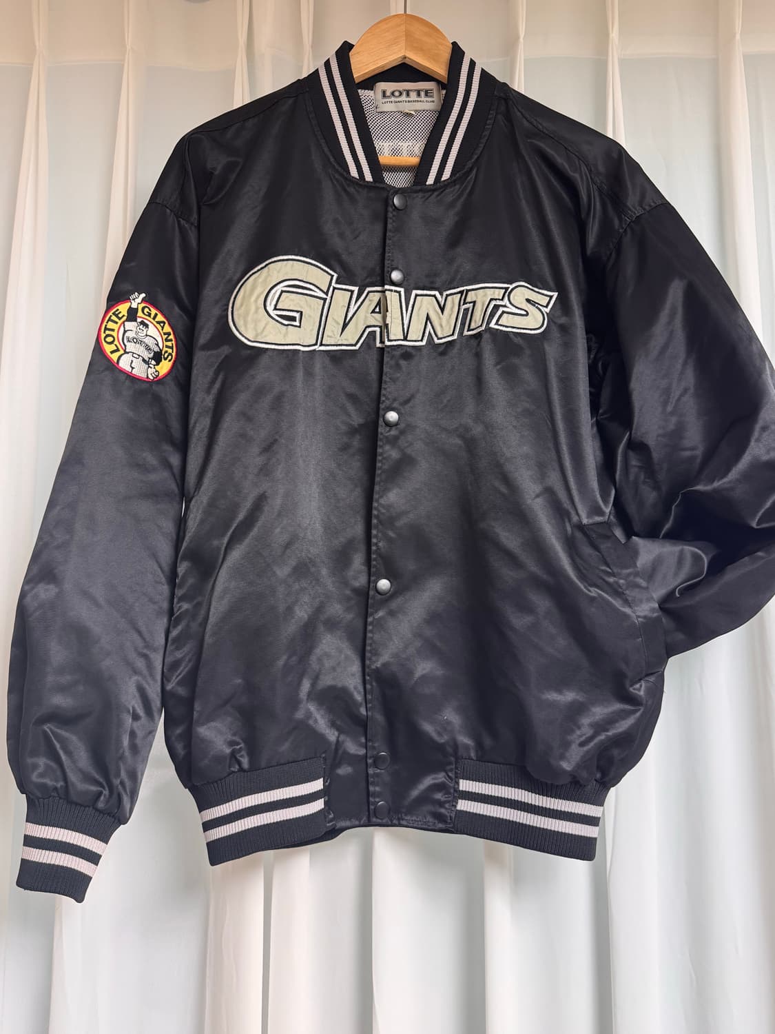 초희귀) 오리지넣 올드 롯데자이언츠 점퍼 상품이미지1