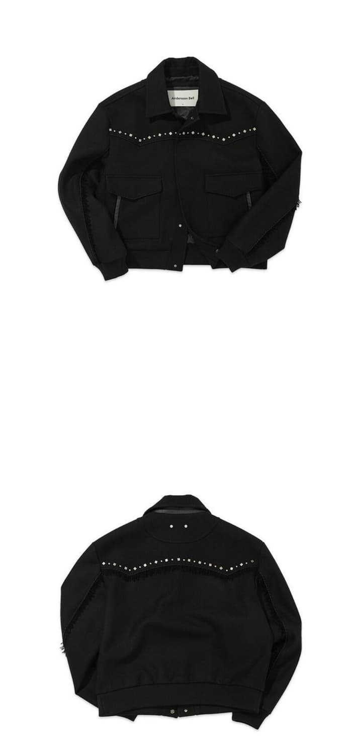 앤더슨벨 22FW 안드레스 울 웨스턴 블루종 재킷 상품이미지2