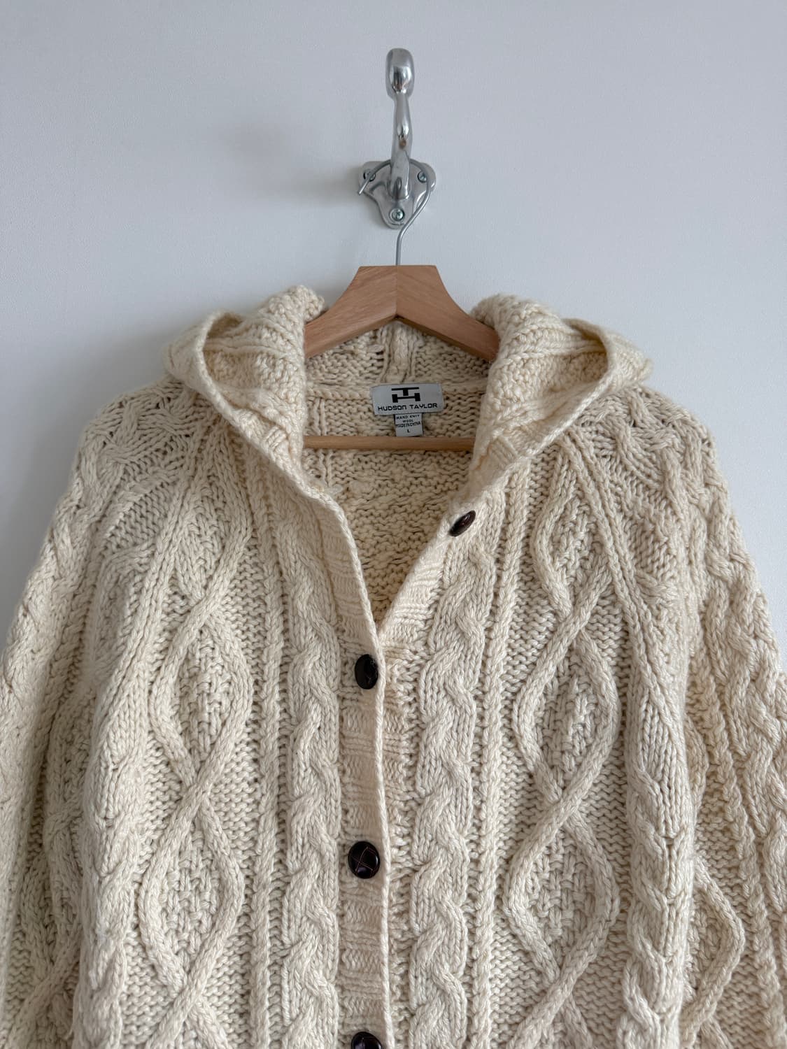 HAND KNIT 헤비울 가디건 상품이미지2