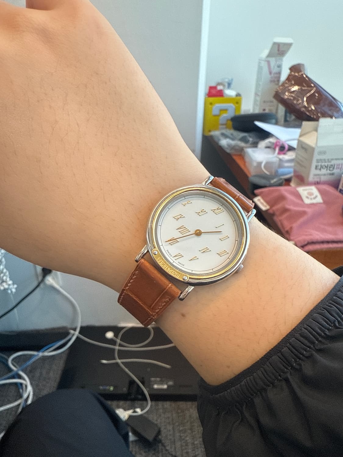 에르메스 메테오 쿼츠 시계 상품이미지10