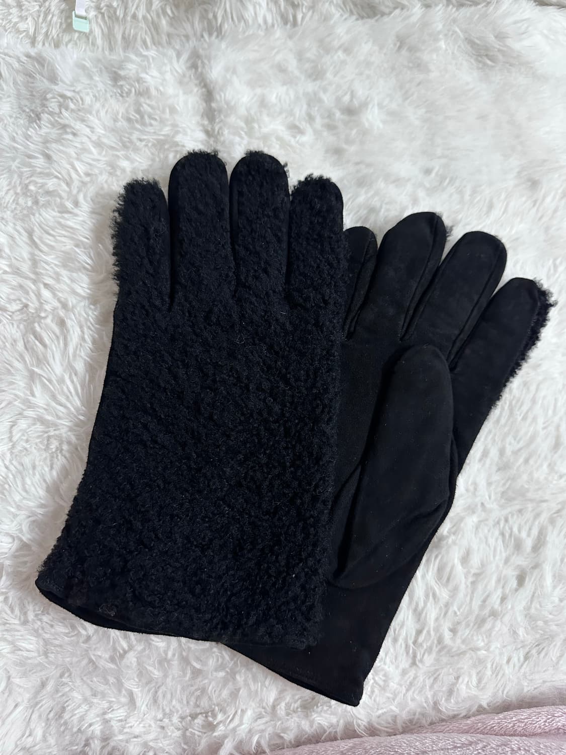 존바바토스(John Varvatos) 양가죽 장갑 블랙 M사이즈 상품이미지1