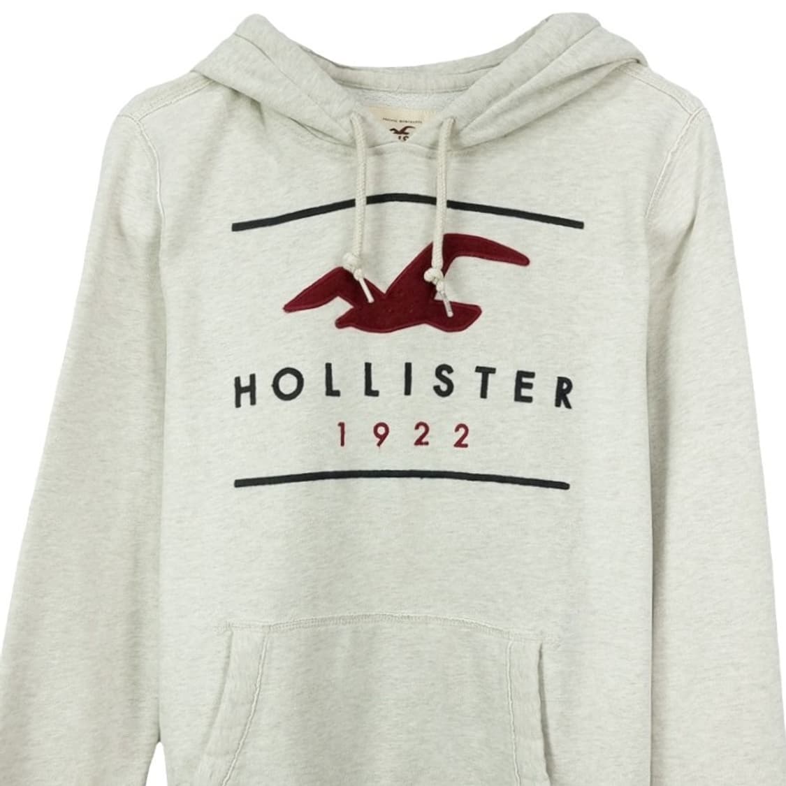 [홀리스터] Y2K 빈티지 빅로고 후드티 아이보리 M19063 상품이미지4
