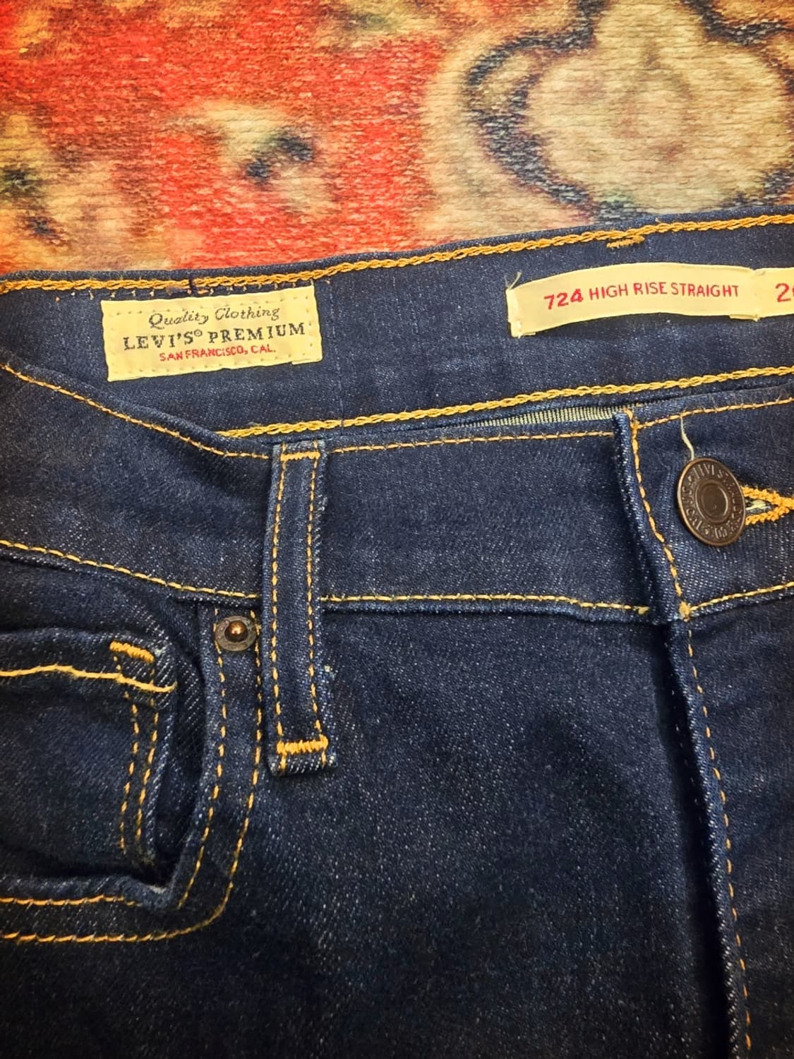  일본 리바이스 프리미엄(Levi's® Premium) 724 스키니 진 상품이미지4