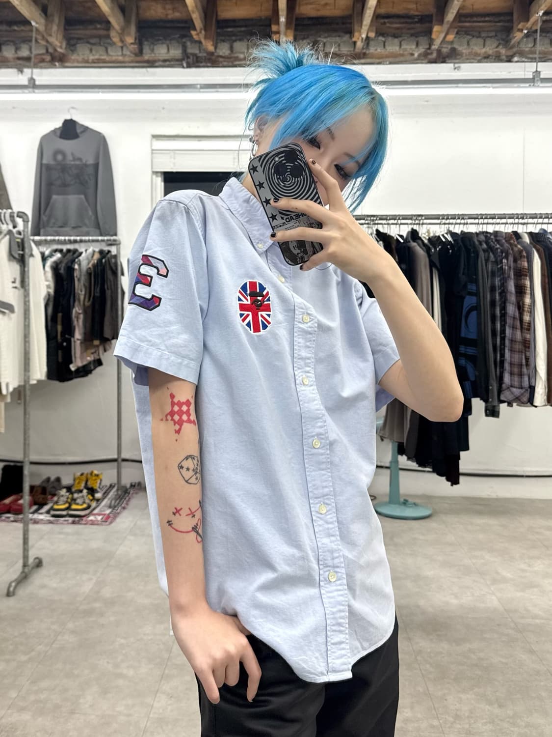 A BATHING APE 반팔 셔츠 상품이미지1