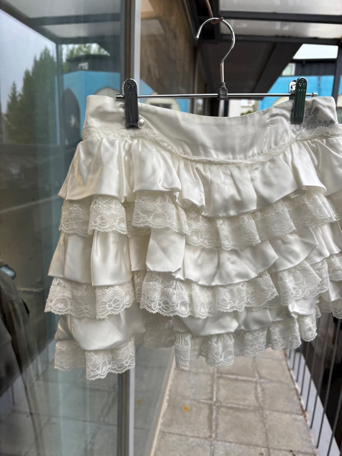 (New) 13deMarzo Tiered Lace Ruffle Skirt 상품이미지1