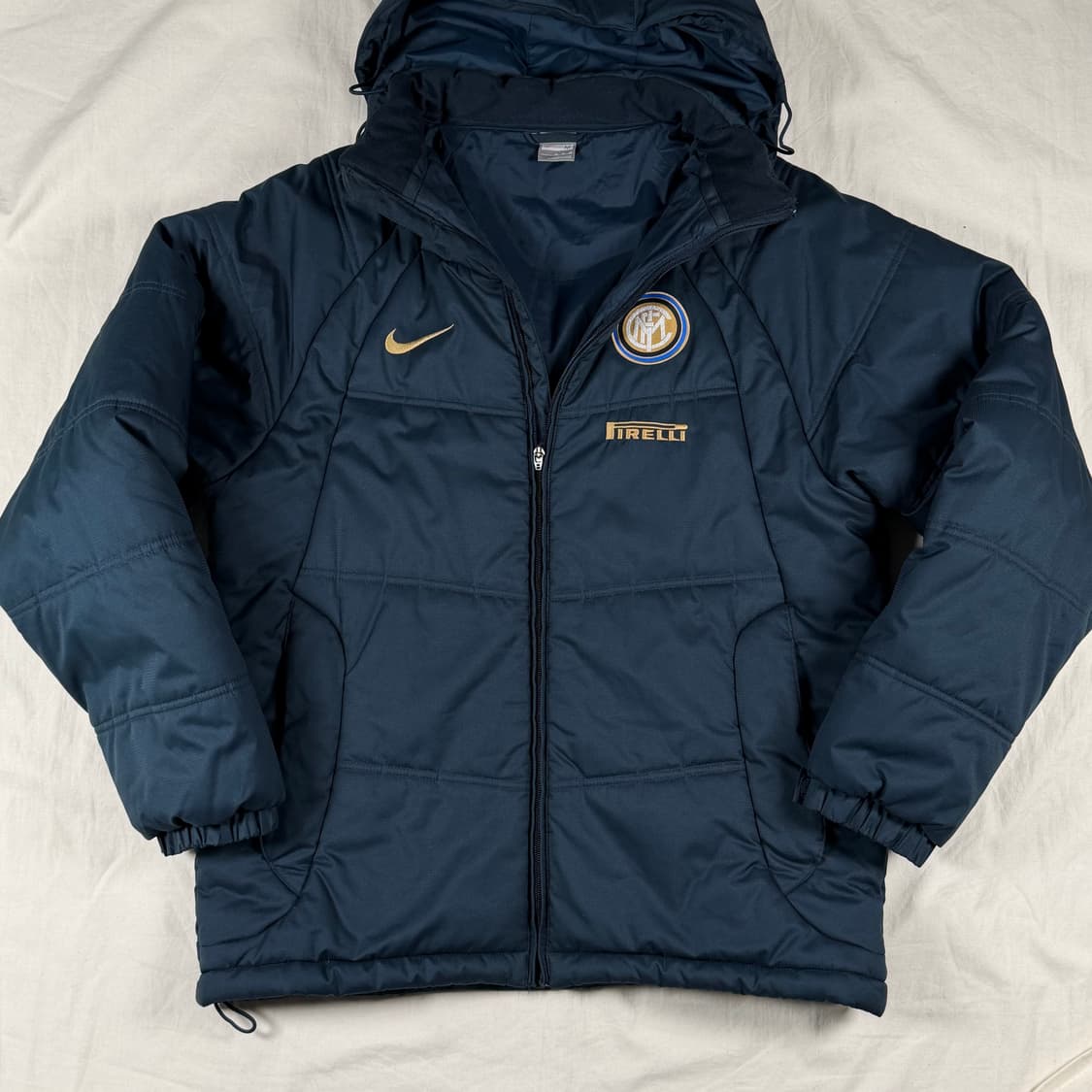 08-09 나이키 인터밀란 축구 패딩 벤치 코트 상품이미지1