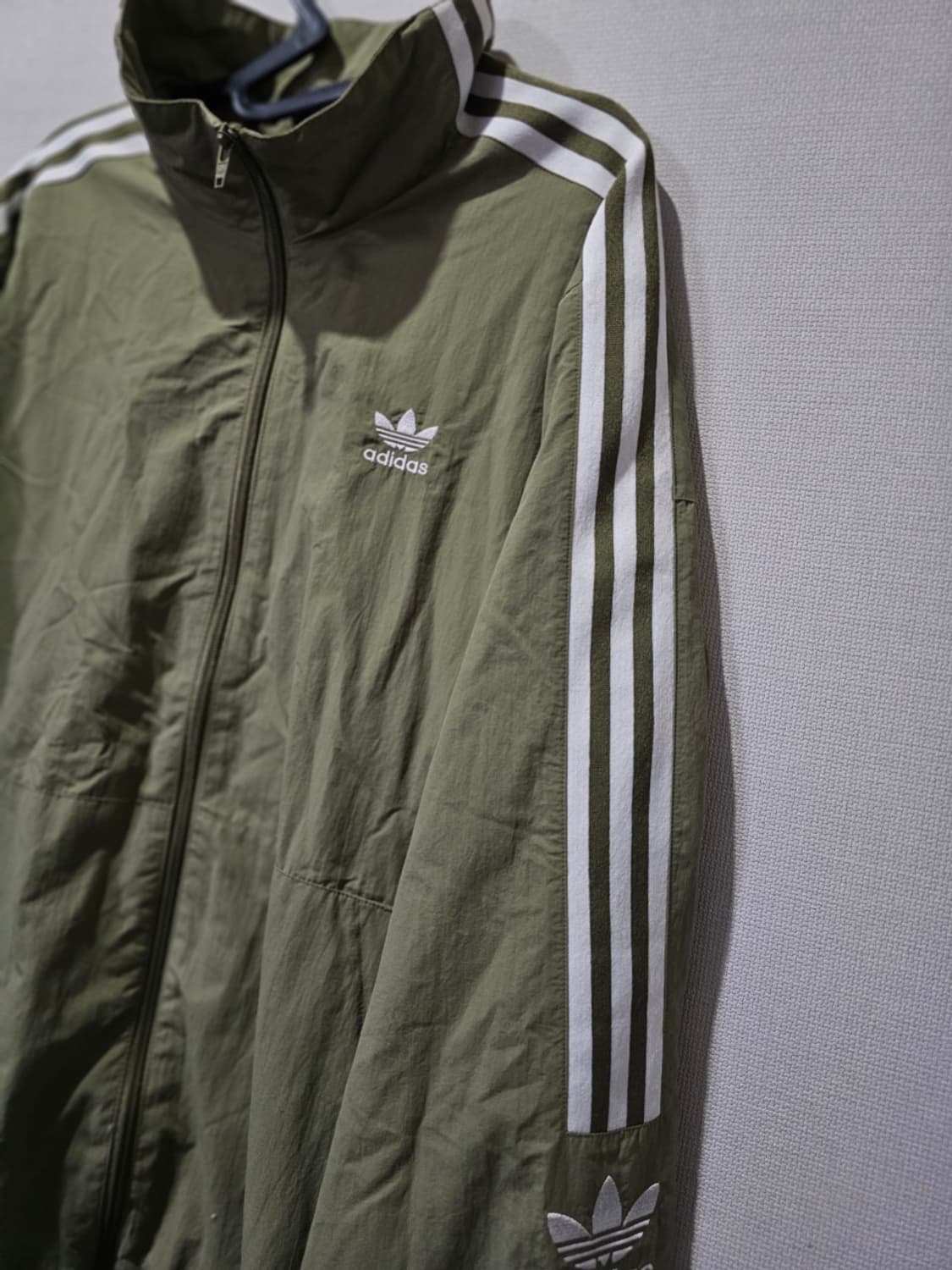 아디다스 올리브 카키 트랙탑 락업탑 115 / 3XL 상품이미지2