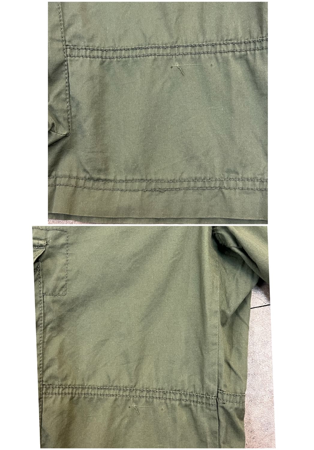빈티지 카고 하프 팬츠 카키 #csz3432 상품이미지7