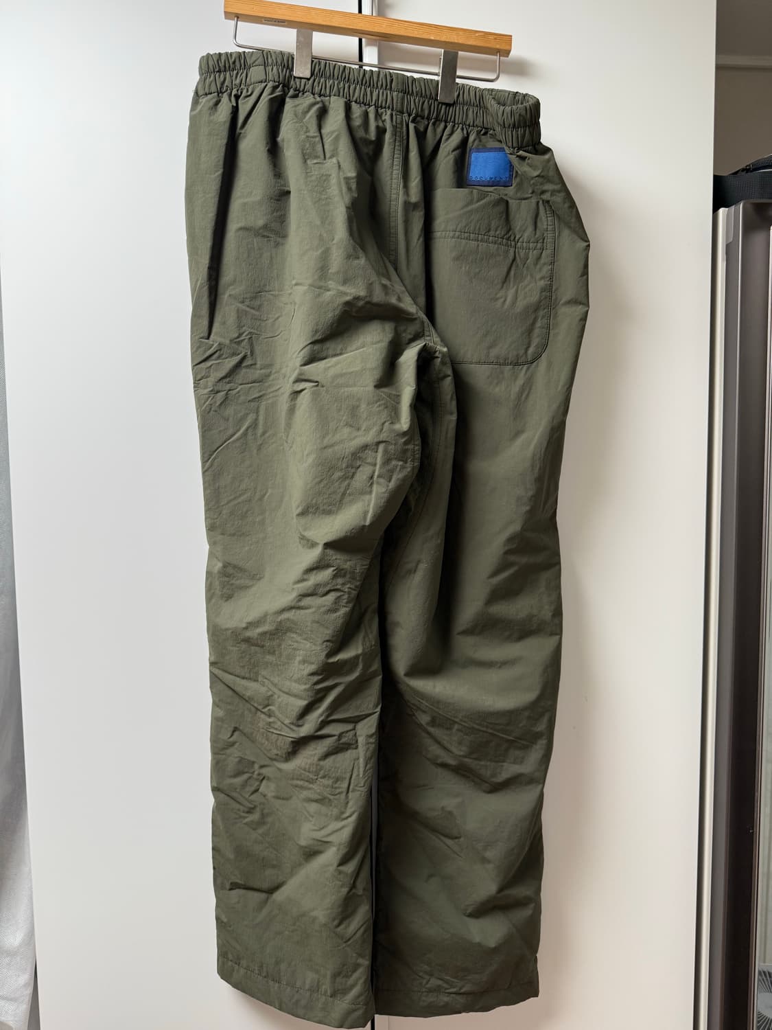 Document 카키색 패딩 파자마 팬츠 L 상품이미지3