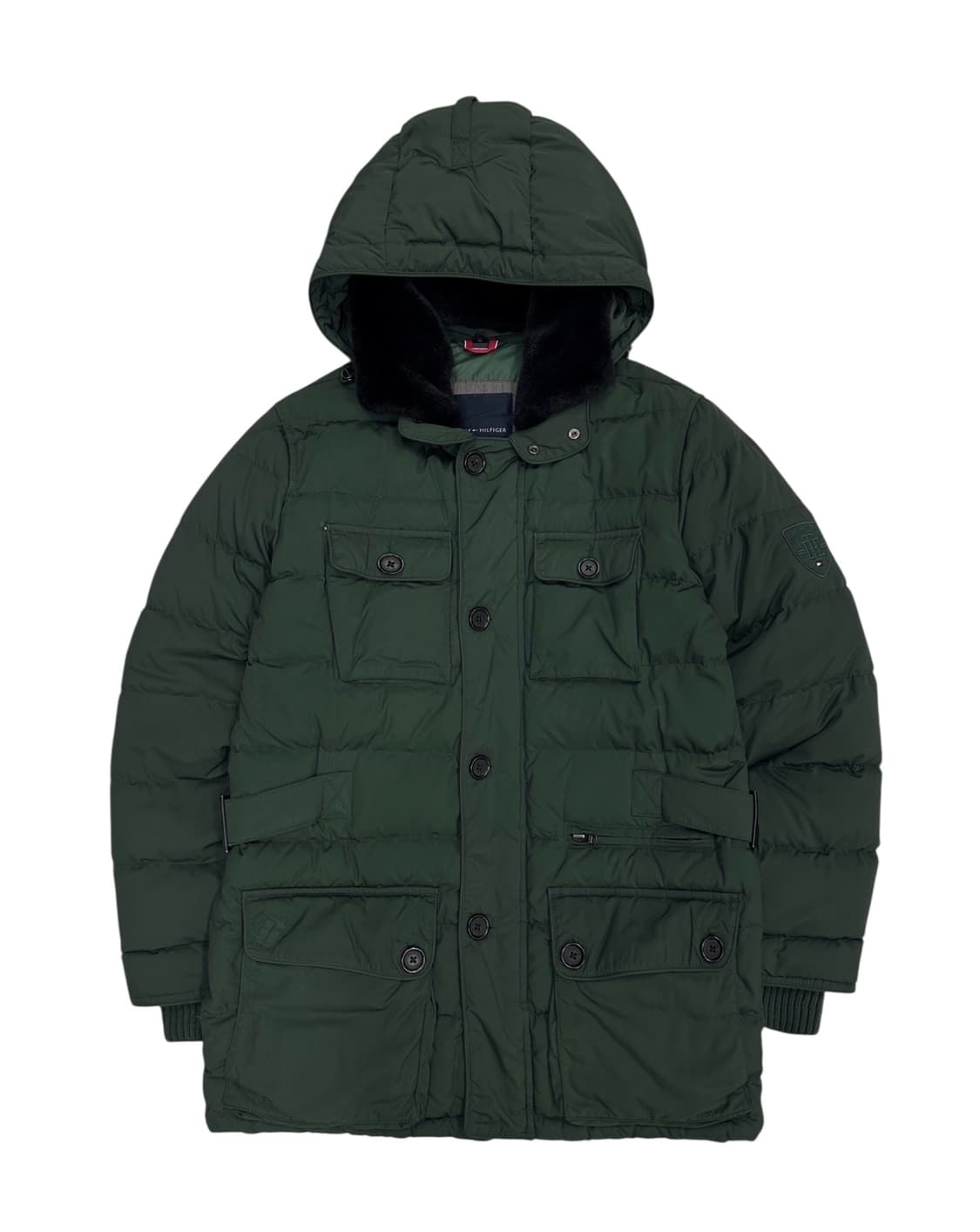 타미힐피거 구스다운 패딩 그린 (M~L) 상품이미지1