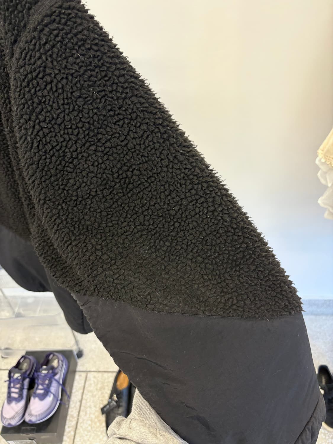 GU x UNDERCOVER fleece black 상품이미지7