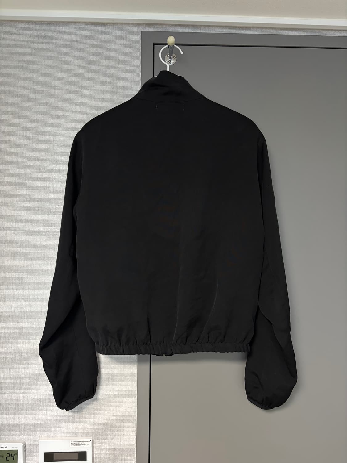 [1] Les Tailored cupra zip-up 블랙 상품이미지3