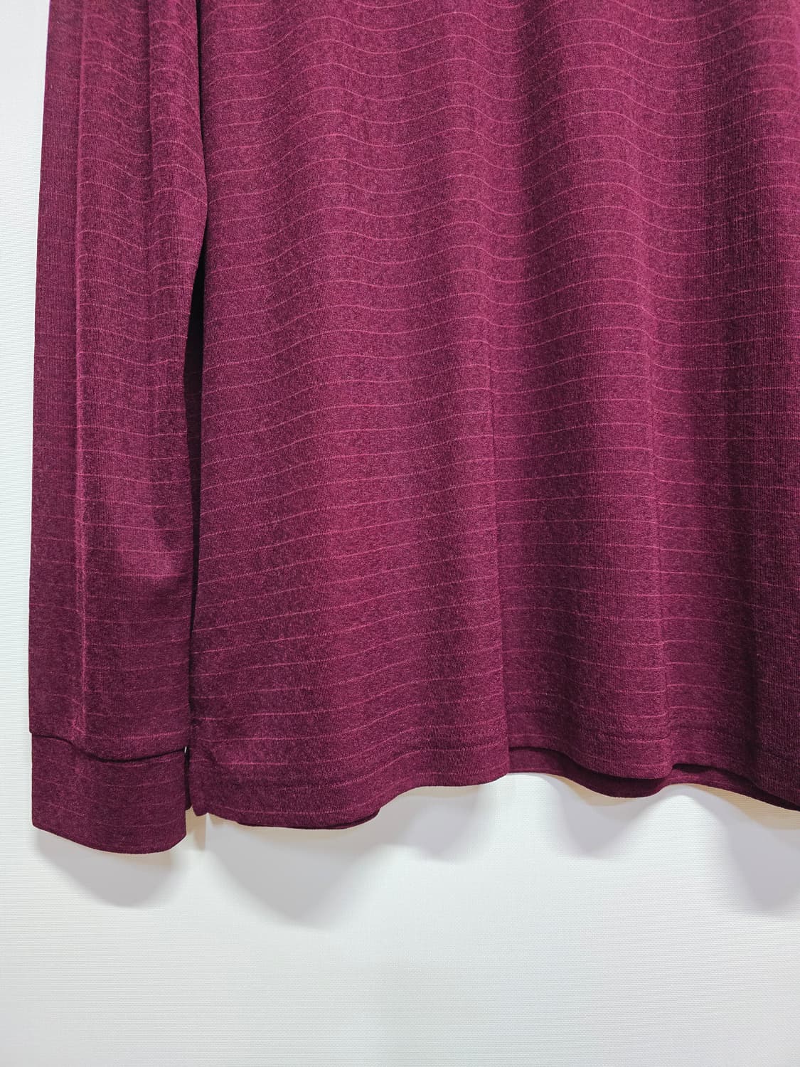 [루이까스텔] 버건디 긴팔 카라 셔츠 상품이미지3