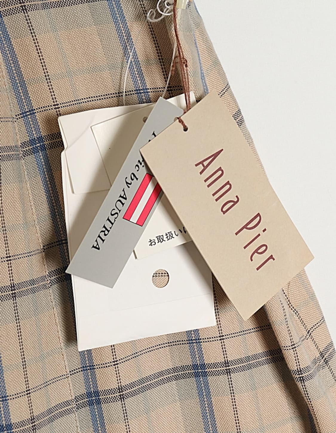  Anna Pier Check Maxi Skirt (27) 상품이미지5