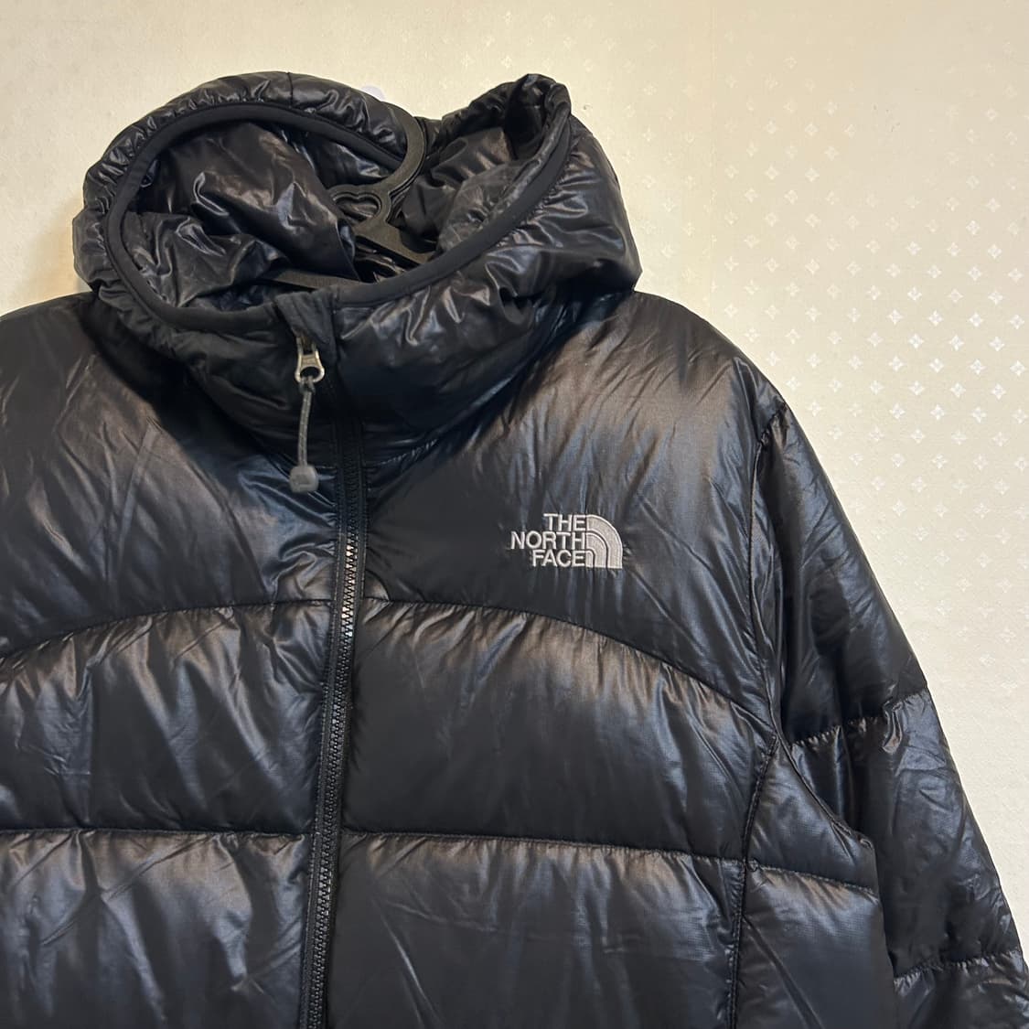 노스페이스 써밋 후드 구스다운 패딩 자켓 블랙 95  상품이미지5