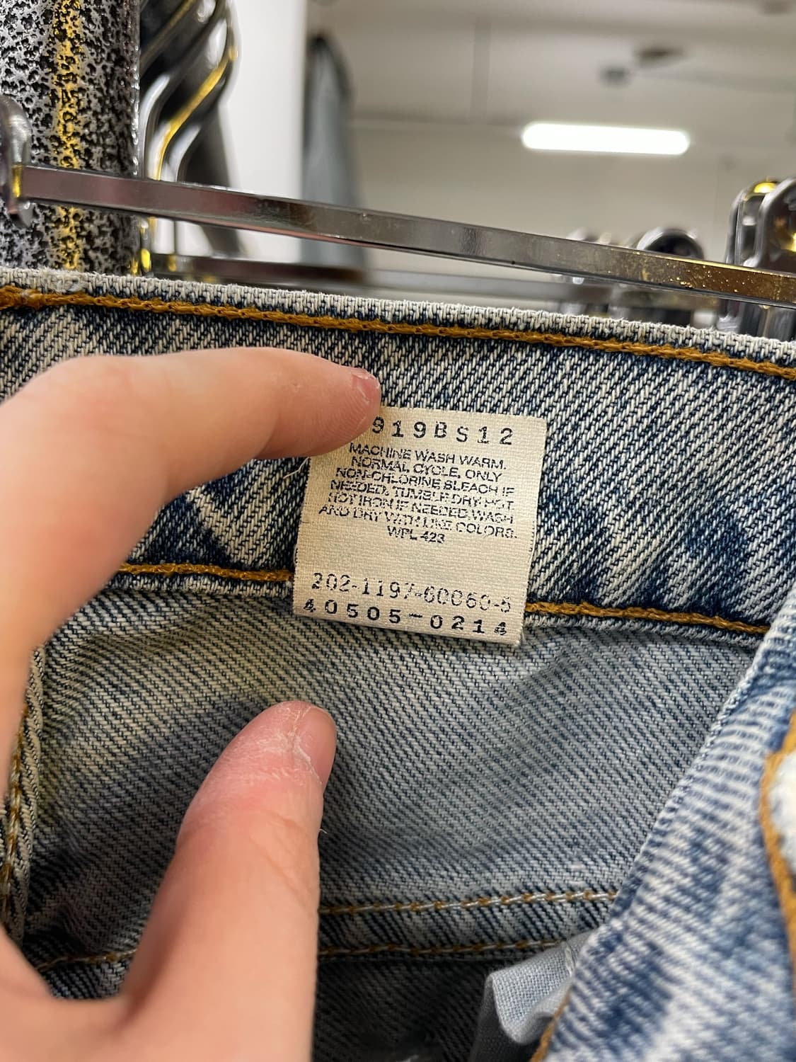 1990s Levis 리바이스 505 데님 팬츠 상품이미지10