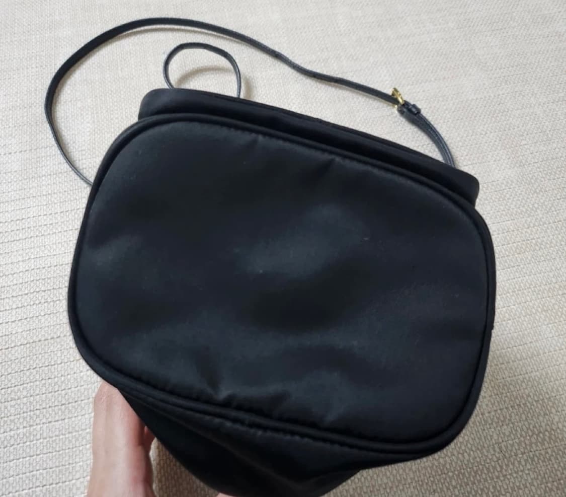 프라다 나일론 버킷백 블랙 복조리백 상품이미지3