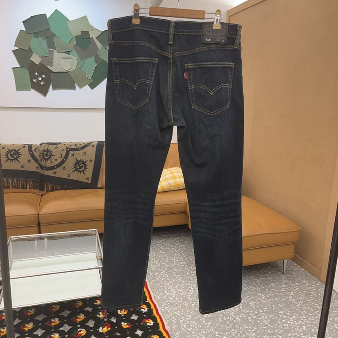 리바이스 511 올드스쿨 빈티지 워싱 데님팬츠 32인치 C07188 상품이미지4