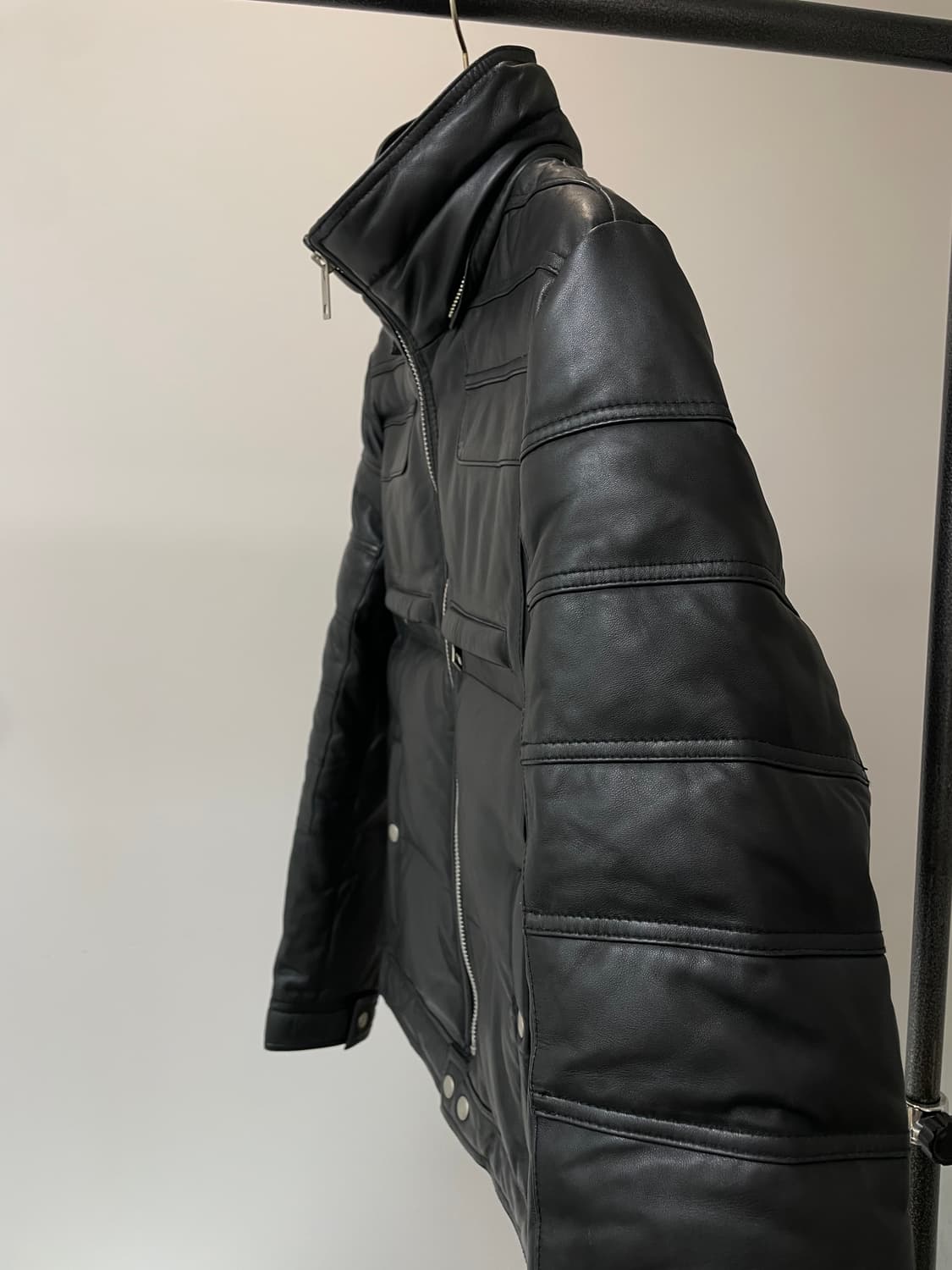 (M) 락시크 바이커 양가죽 패딩 상품이미지2
