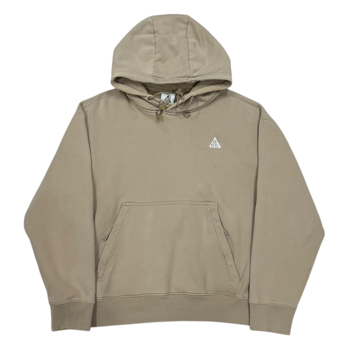 나이키 ACG 풀오버 플리스 후드티 베이지 카키 L 상품이미지1