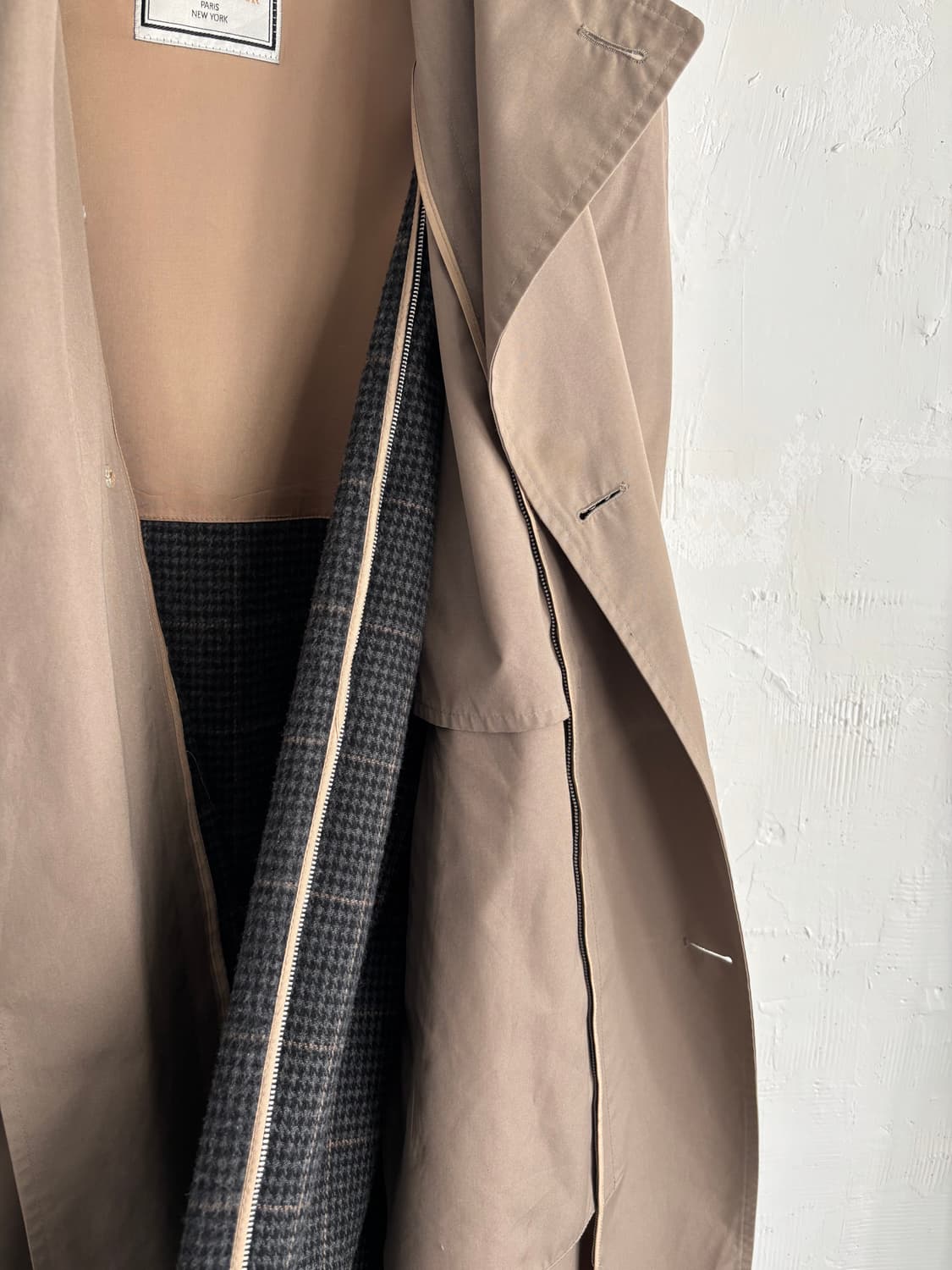 Christian Dior 크리스찬 디올 더블 트렌치 베이지 컬러 코트  상품이미지7