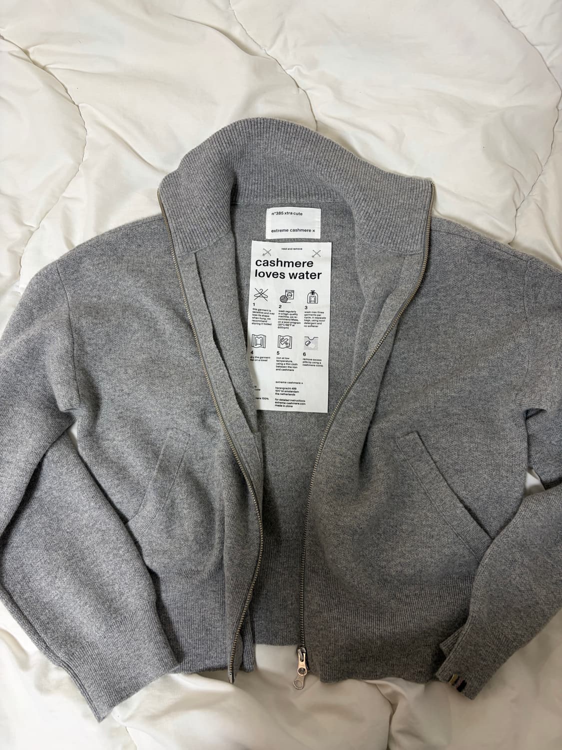 Extreme Cashmere Xtra Cute 가디건 새제퓸 상품이미지4