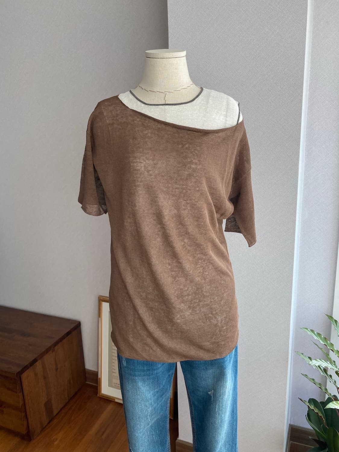 파비아나필립피 레이어드 스타일 니트(XS,미착용) 상품이미지3