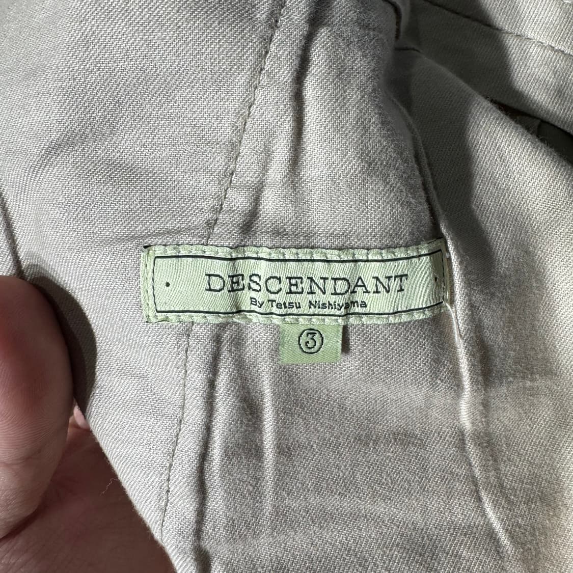 디센덴트 치노 팬츠 차콜 ( 35/OLD-8308 ) 상품이미지4