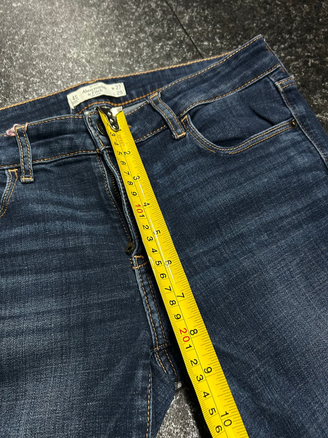 아베크롬비 스키니 데님 청바지 여성 29인치 상품이미지7