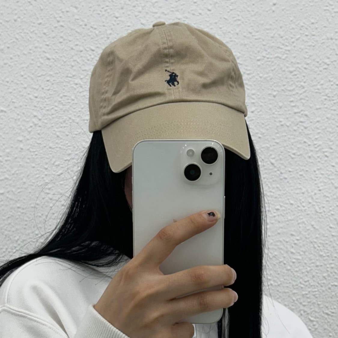  폴로 랄프로렌 네이비포니 베이지 볼캡 상품이미지1