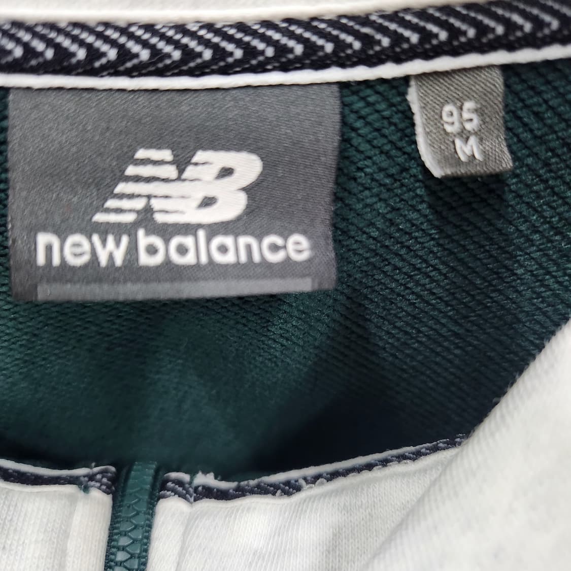 뉴발란스 백로고 반집업 L(남여공용) 상품이미지5