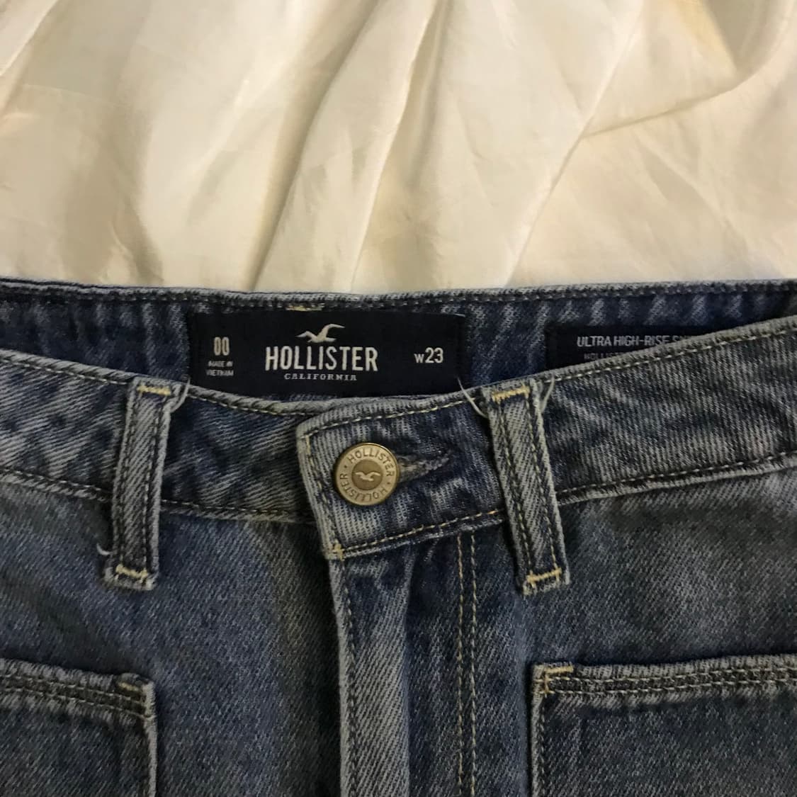 Hollister 홀리스터 여름 데님 스커트 상품이미지4