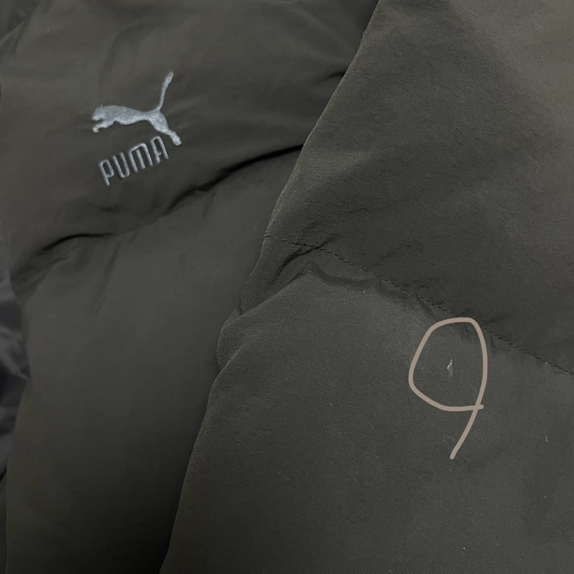 푸마 클래식 오버사이즈 패딩 푸퍼 자켓 상품이미지3