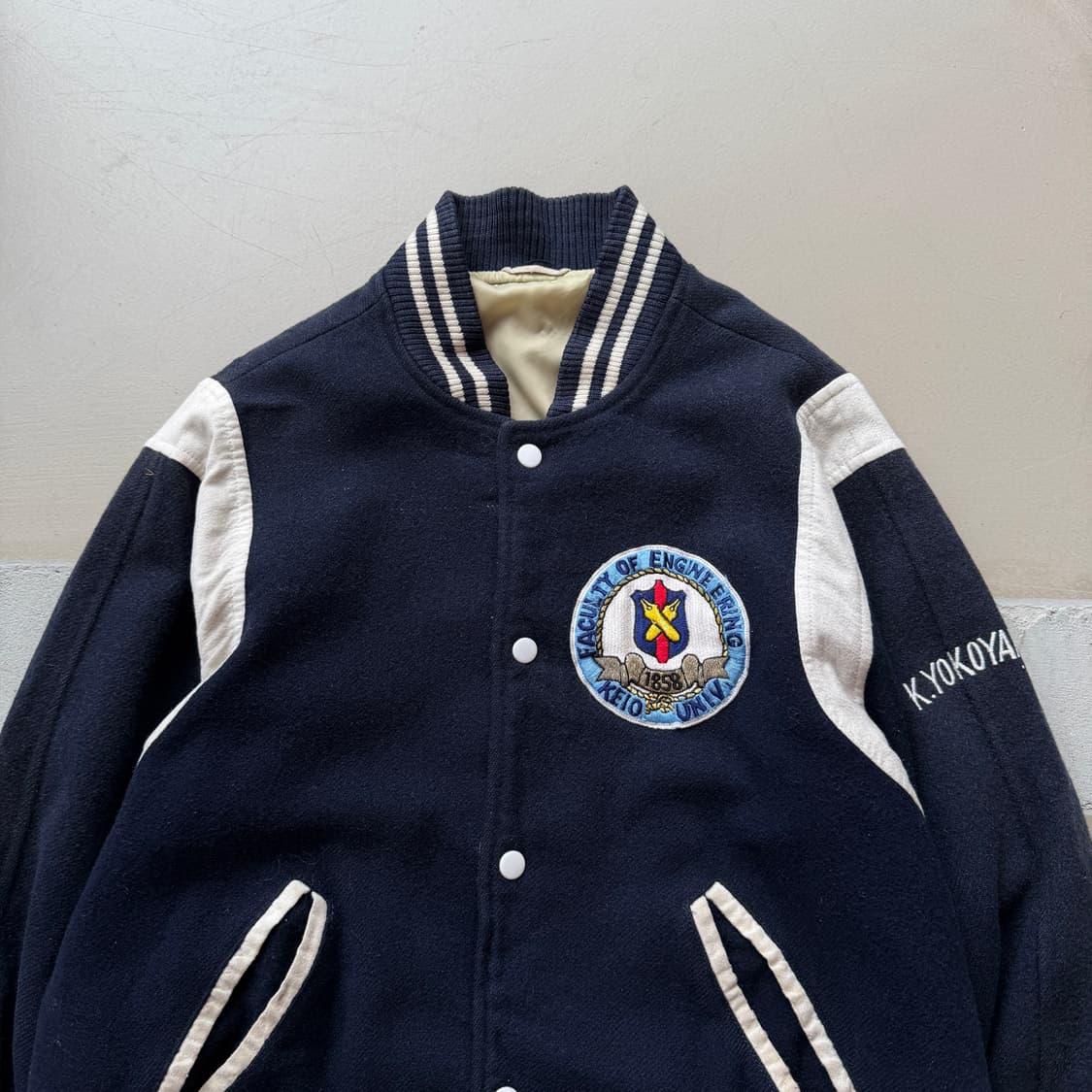 jpn vtg 유니버시티 바시티 자켓 상품이미지4