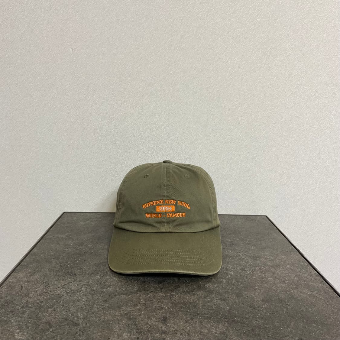 (OS) 슈프림 6패널 볼캡 모자 24SS 뉴욕 아크 올리브 상품이미지1