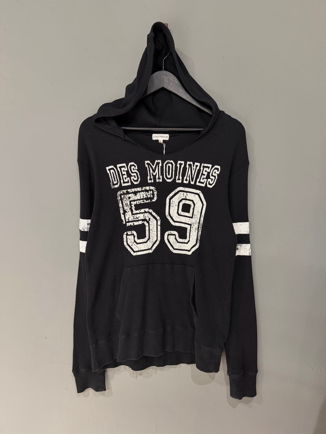 numbering point waffle hood sleeve 상품이미지7