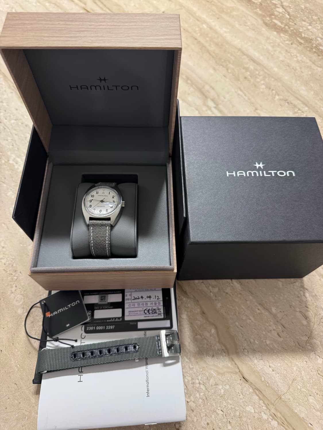 해밀턴 w10 새상품급 상품이미지5