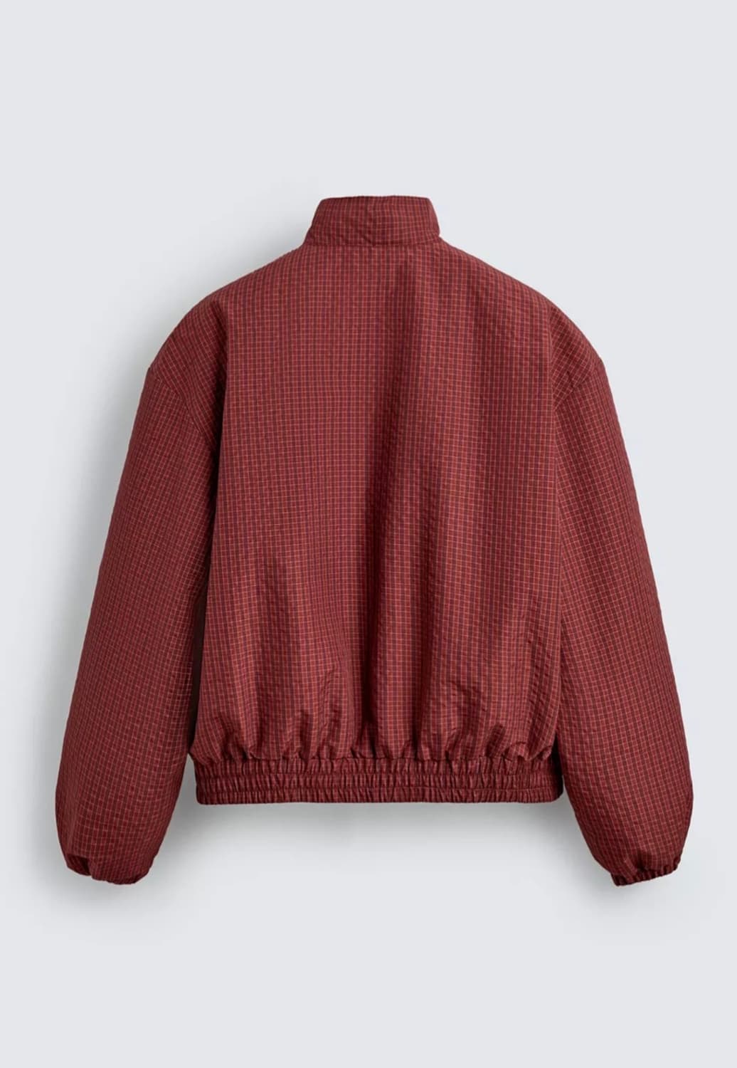 자라 체크 패턴 방풍 재킷 상품이미지2