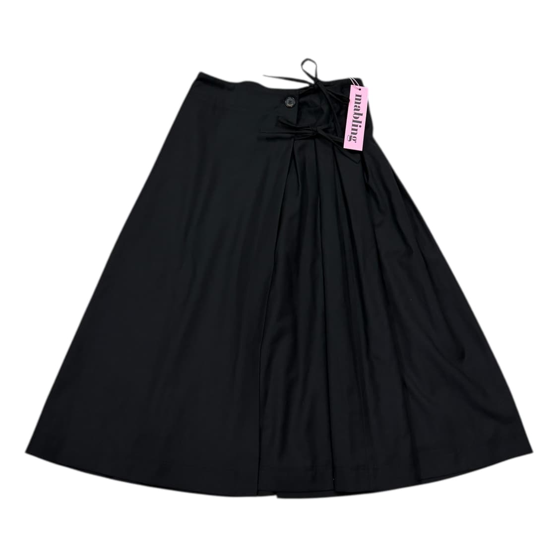 마블링 스커트 치마 블랙 상품이미지1