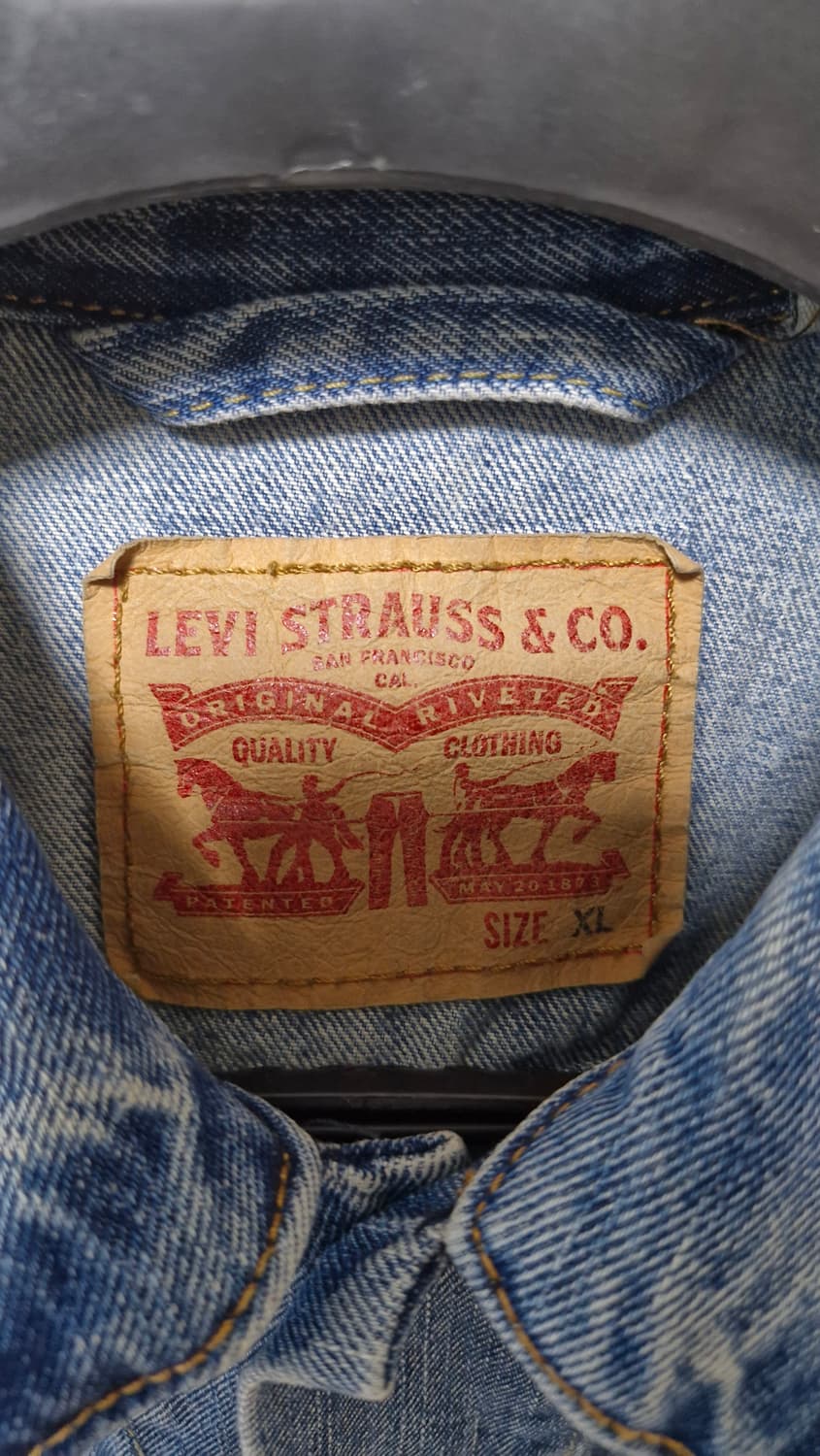 리바이스 타입2 청자켓 XL 상품이미지5