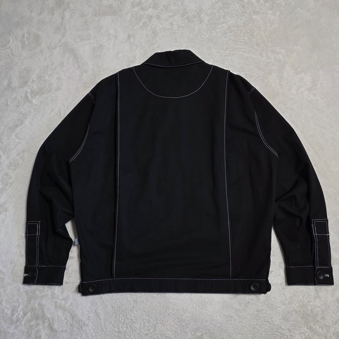 (F)ARRANGE 어레인지 블랙 스티치 워크 자켓 상품이미지3