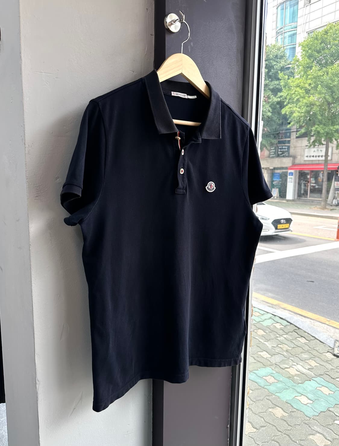 XL/ 몽클레어 클래식 로고 폴로 반팔 상품이미지4