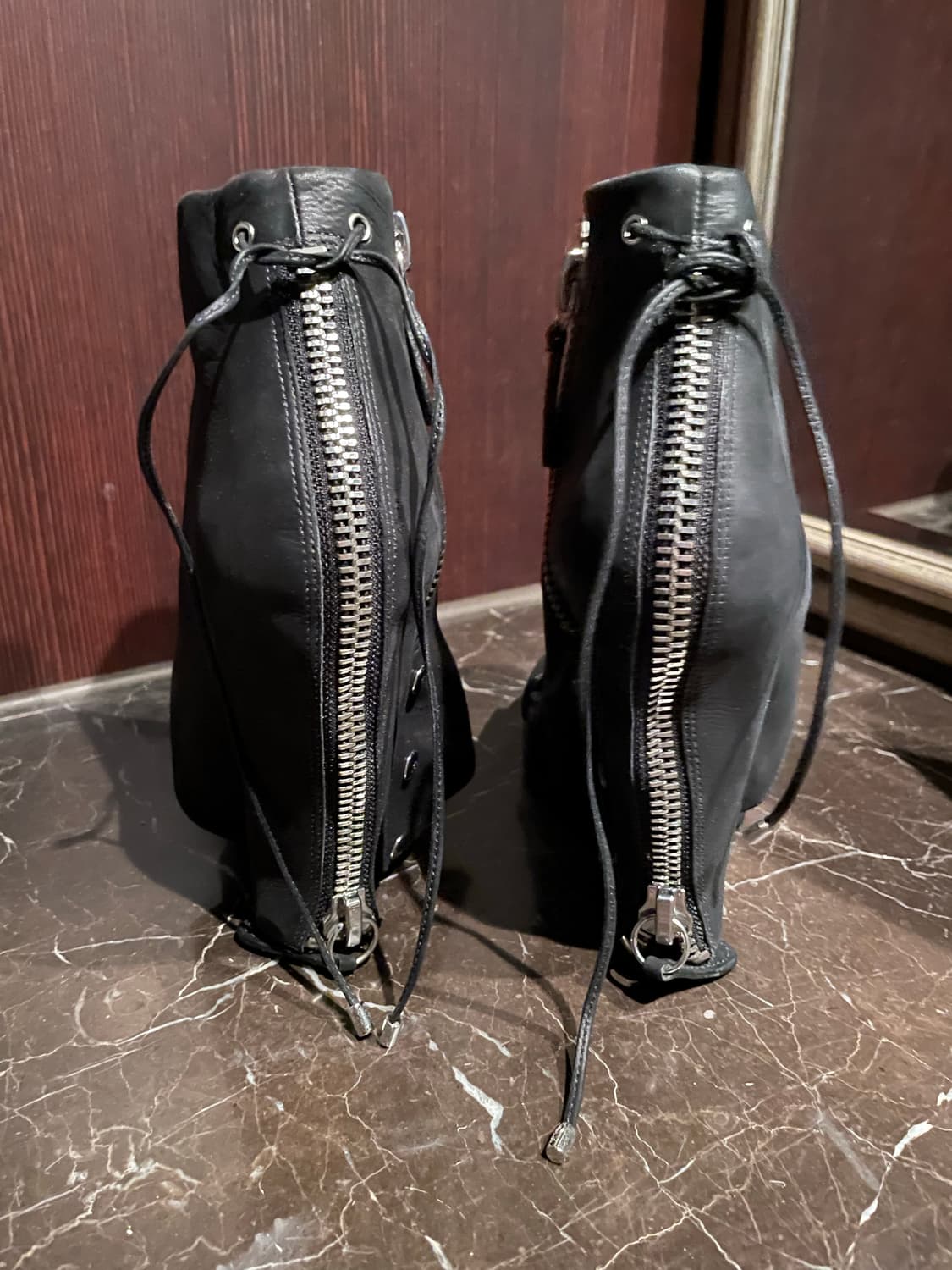 CAMILLA SKOVGAARD 히든 스틸레토 앵클부츠 38 상품이미지4