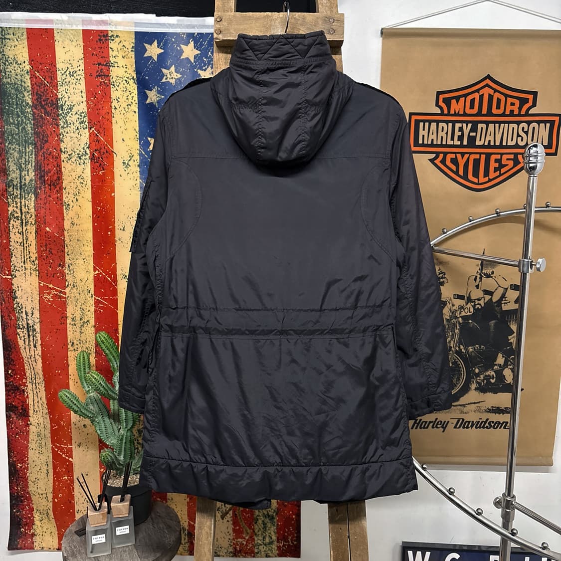 00s 폴로 랄프로렌 밀리터리 모티브 패디드 필드파카 윈드가드 N627 상품이미지2