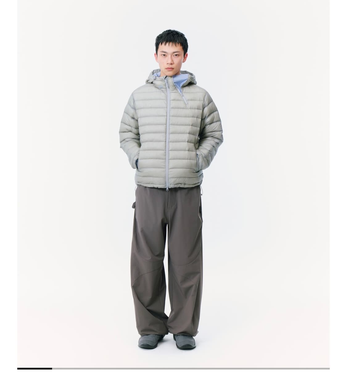 산산기어 서픽스 푸퍼 그레이 25FW 상품이미지4