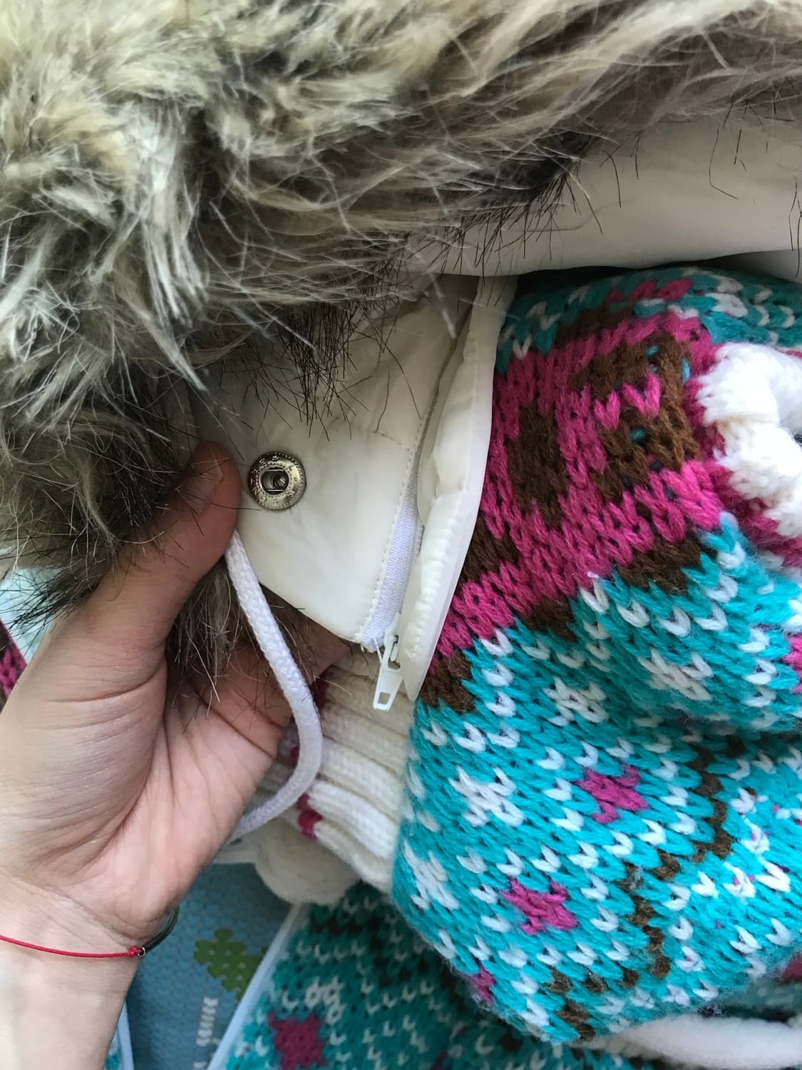 ROXY fur vest🪡 상품이미지4